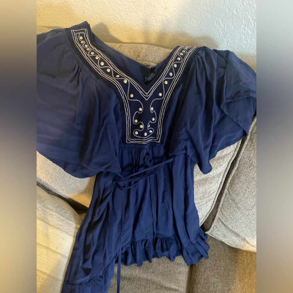 Navy blue mini dress new Love and Reign brand
